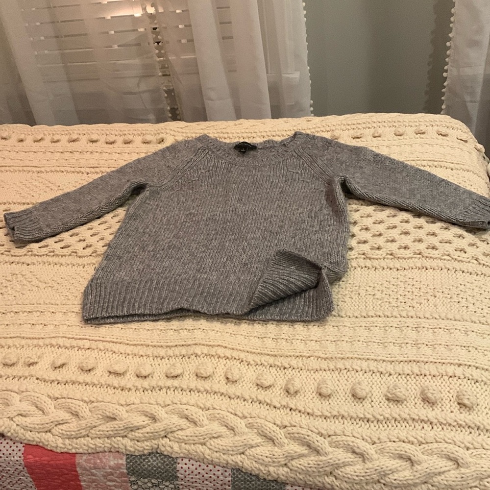 Womens Ann Taylor gray sweater